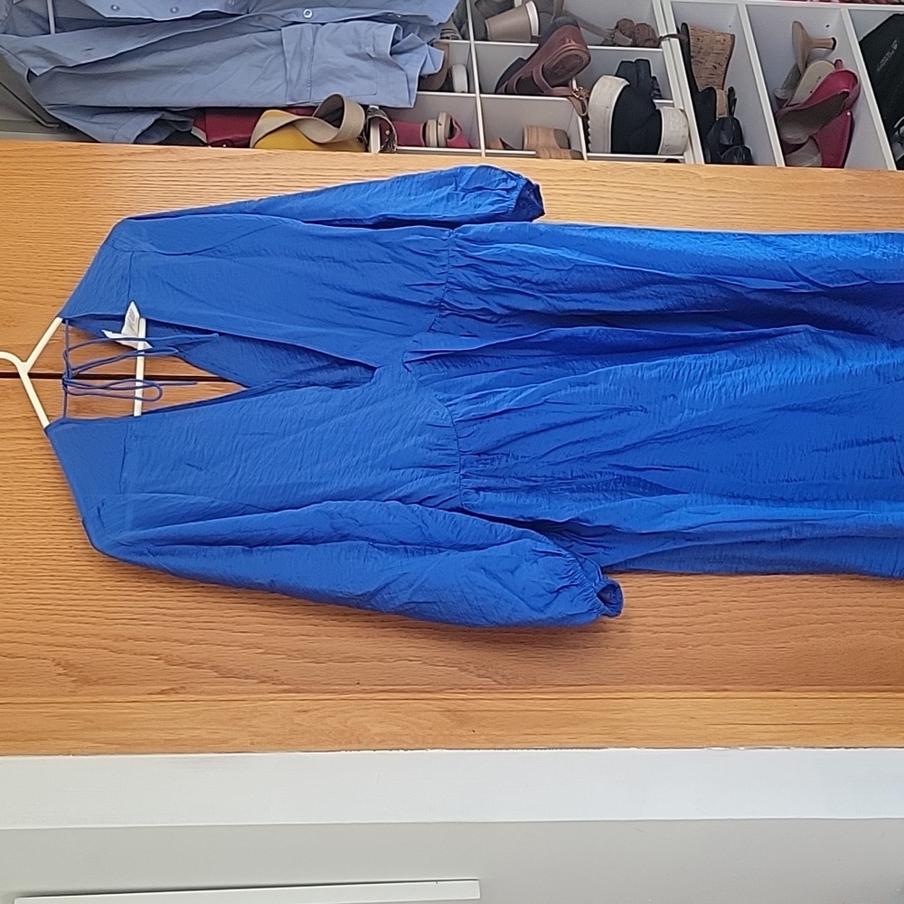 H&M royal blue dress
